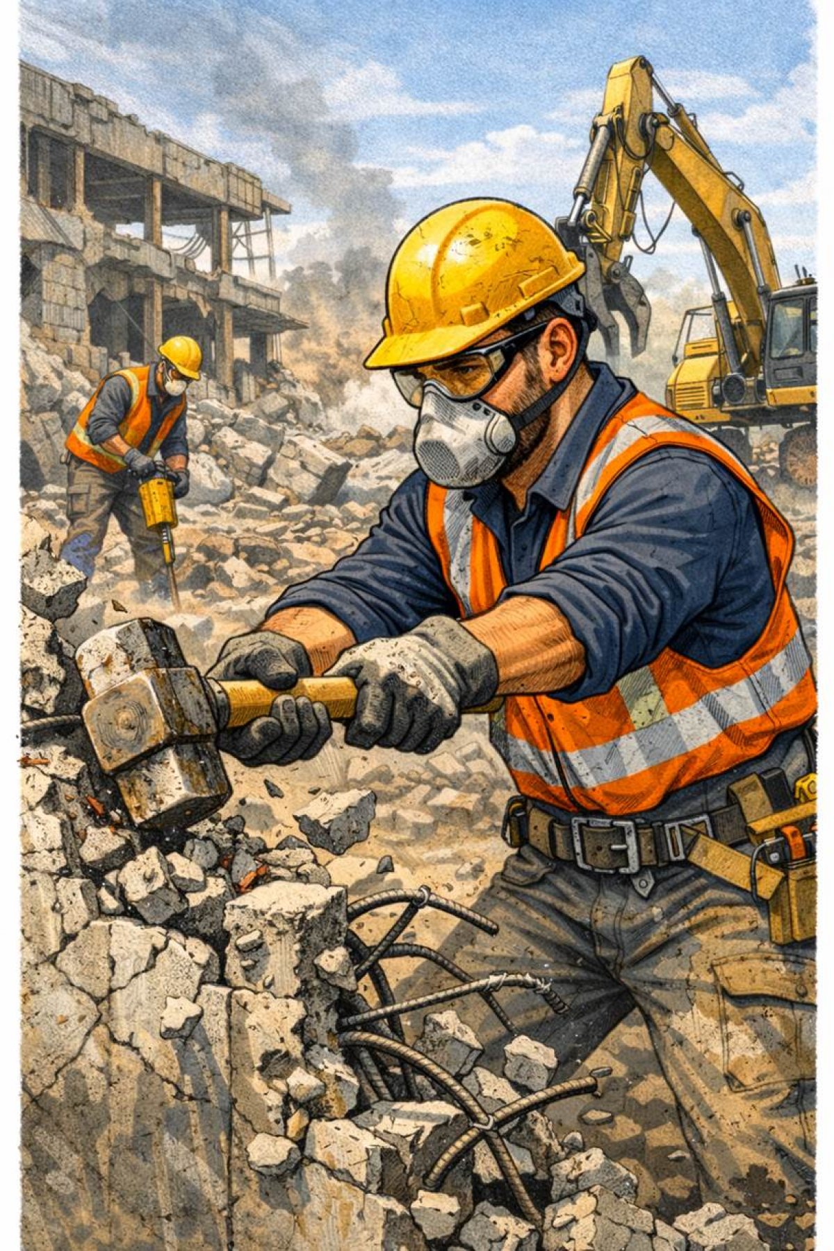 GEIQ, offre d'emploi aide démolisseur